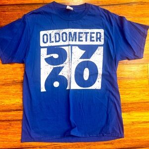 Blue Oldometer Graphic T-Shirt 59 1/2 - 60